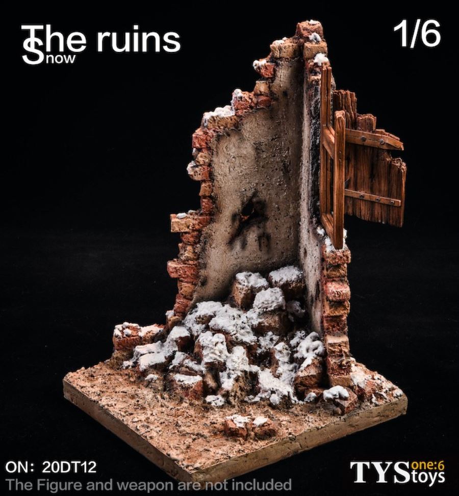 1/6 Snow covered ruins platform 20DT12