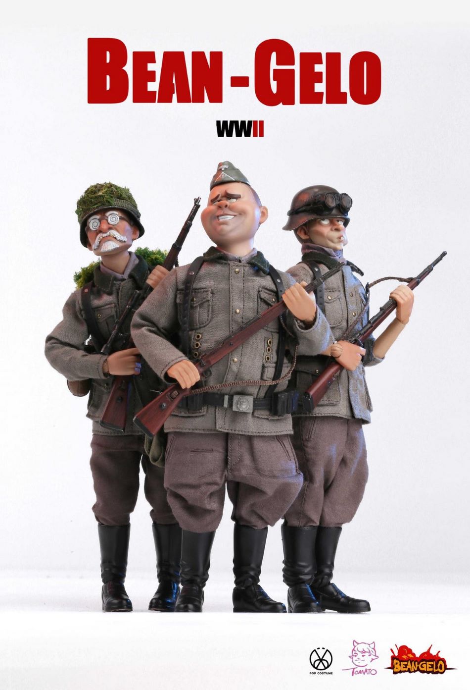 1/12 Bean-Gelo Cartoon World War II