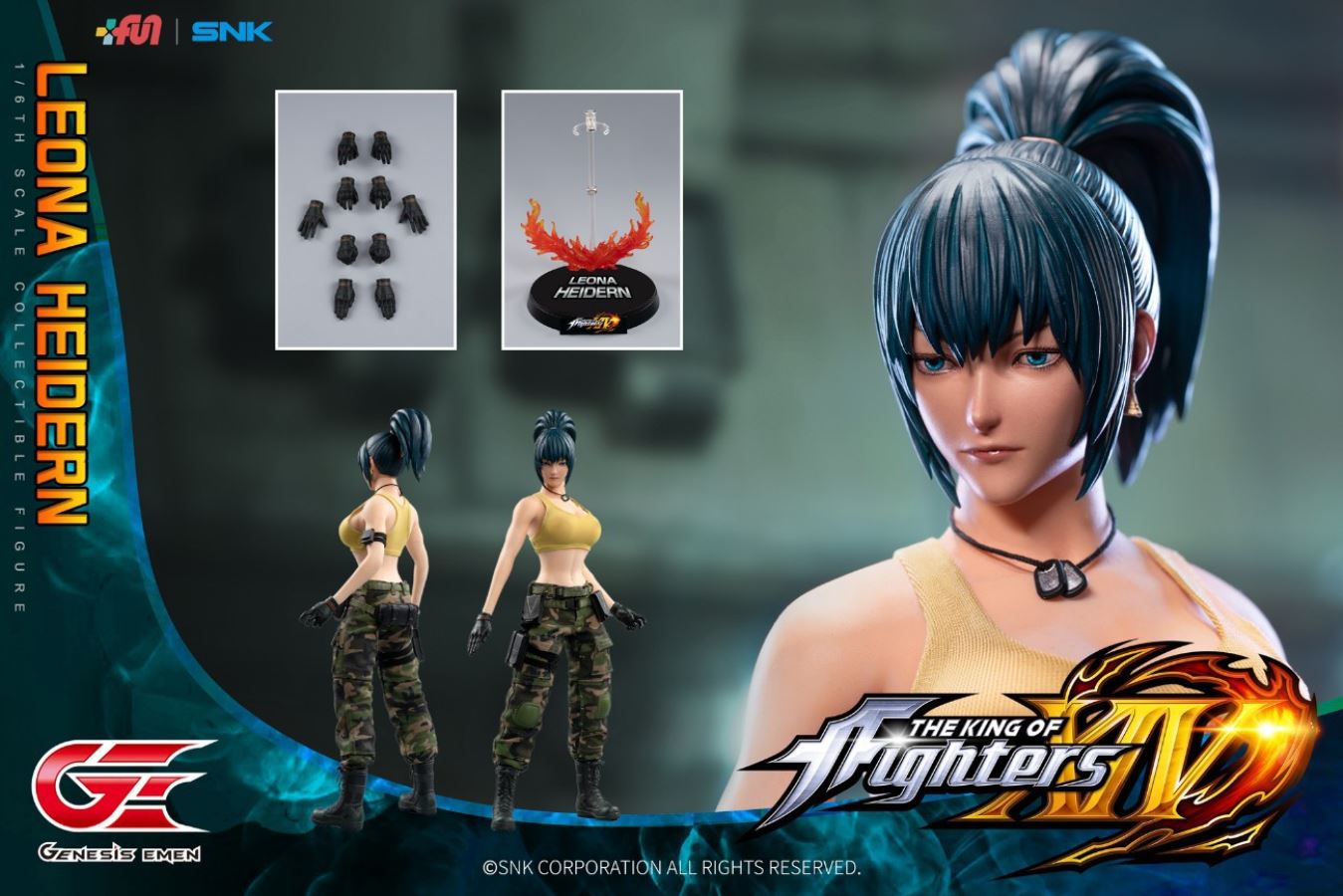 1/6 King of Fighters - Lianna Leona