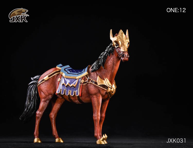1/12 Three Kingdoms Red Horse Static Model