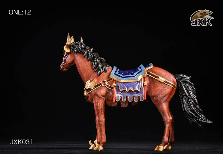 1/12 Three Kingdoms Red Horse Static Model