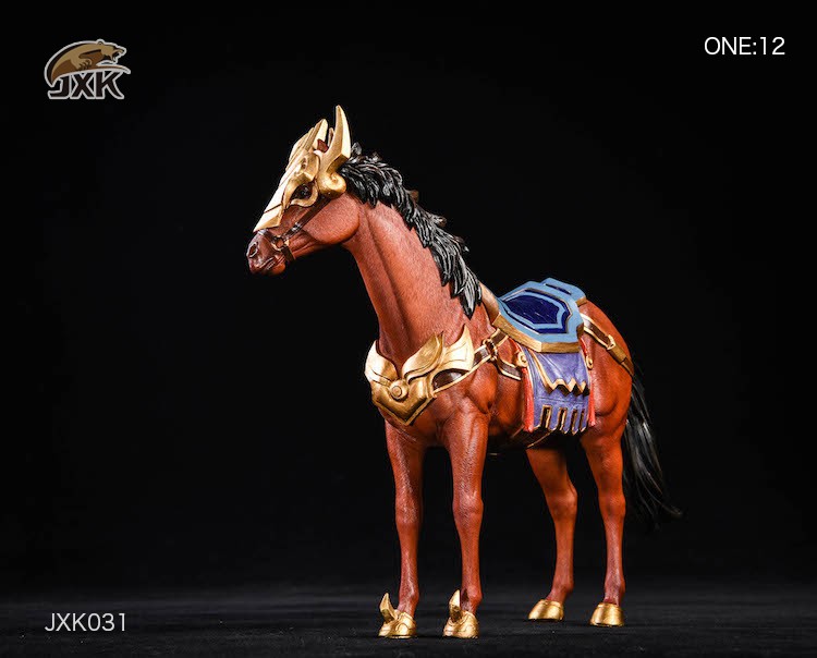 1/12 Three Kingdoms Red Horse Static Model