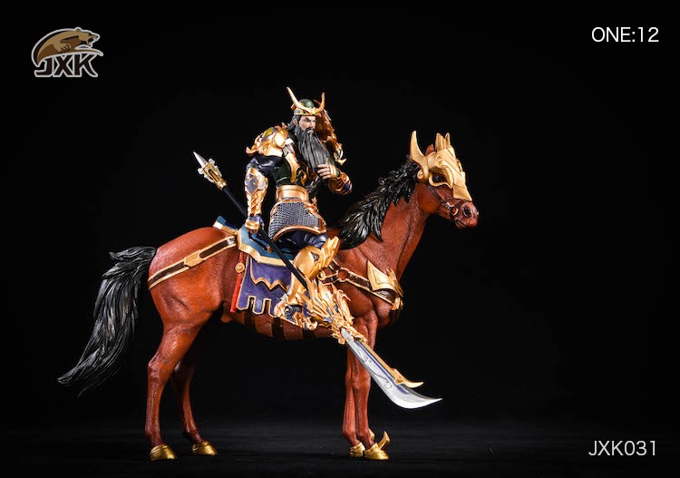 1/12 Three Kingdoms Red Horse Static Model