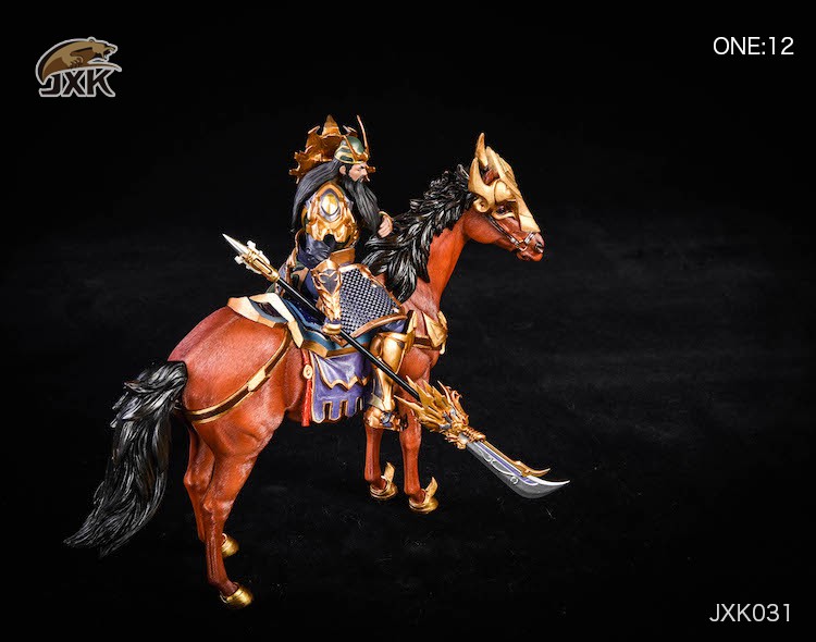 1/12 Three Kingdoms Red Horse Static Model