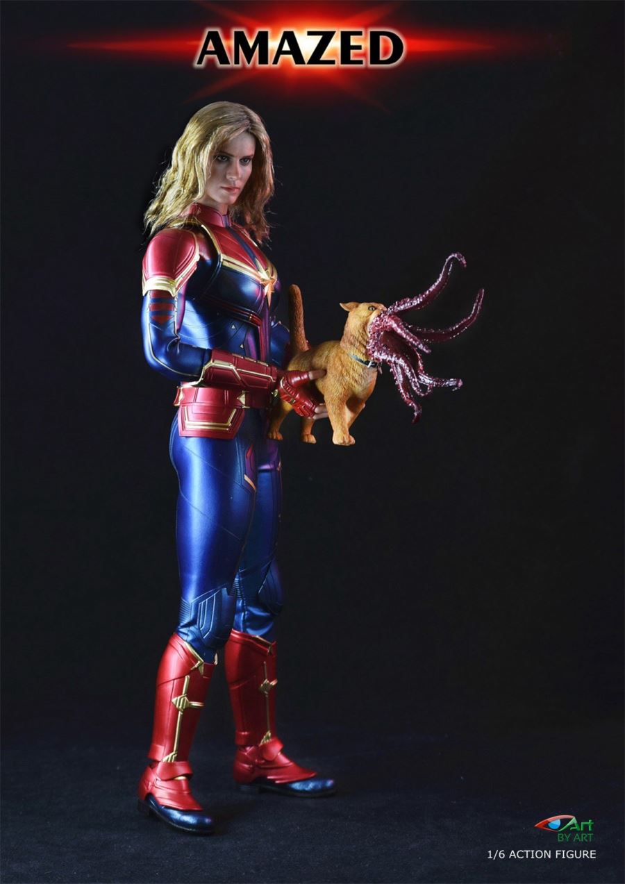 1/6 AMAZED amazing female action figure BY-012