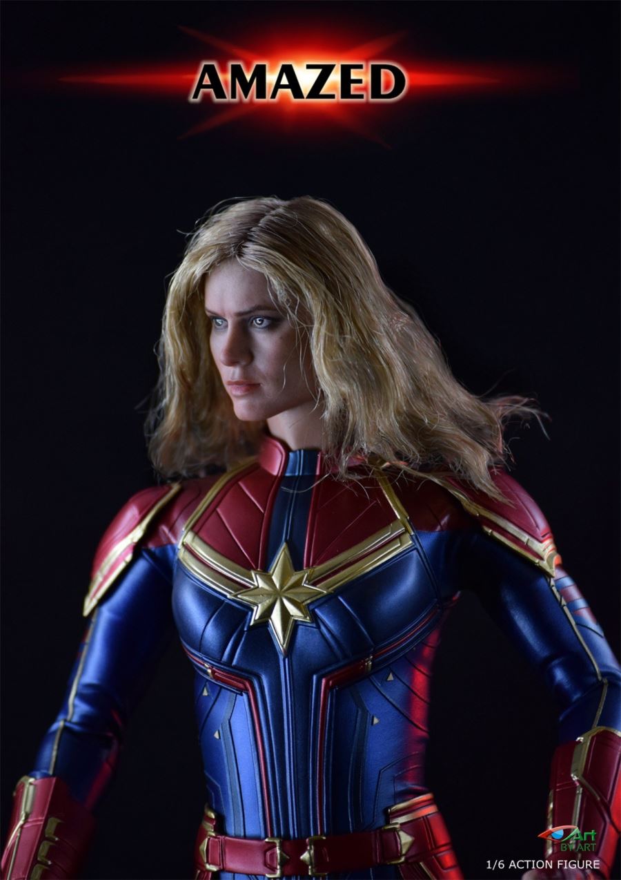 1/6 AMAZED amazing female action figure BY-012
