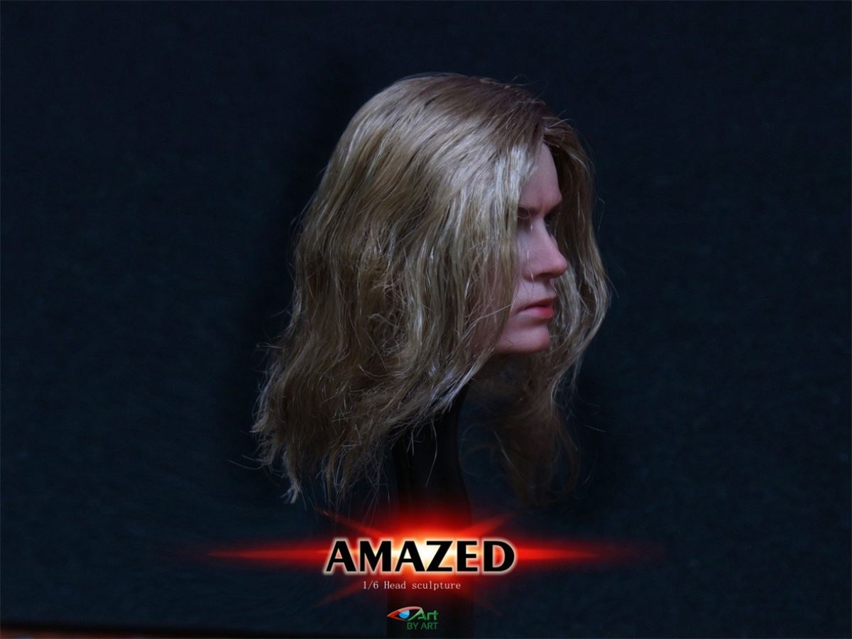 1/6 AMAZED amazing female action figure BY-012