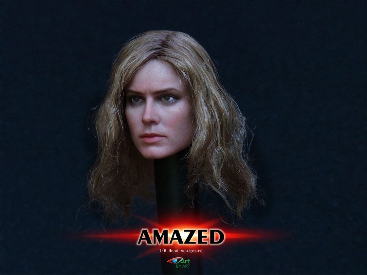 1/6 AMAZED amazing female action figure BY-012