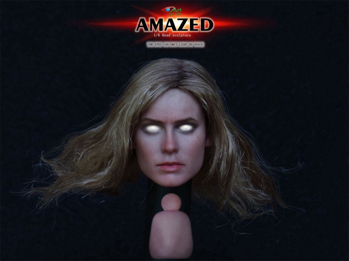 1/6 AMAZED amazing female action figure BY-012