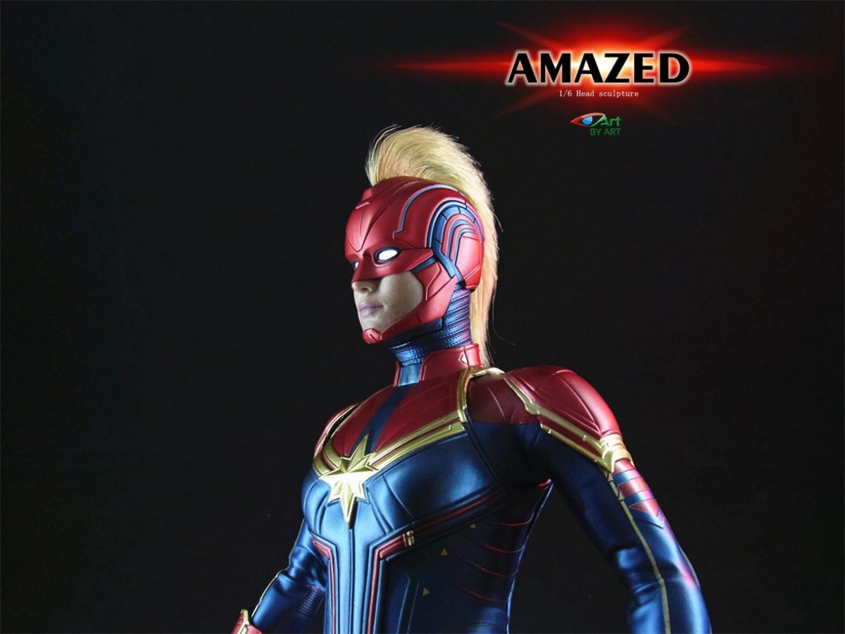 1/6 AMAZED amazing female action figure BY-012