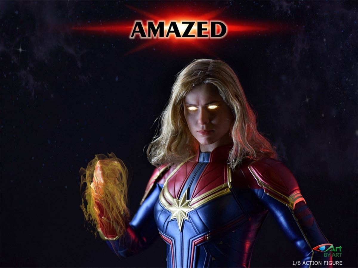 1/6 AMAZED amazing female action figure BY-012