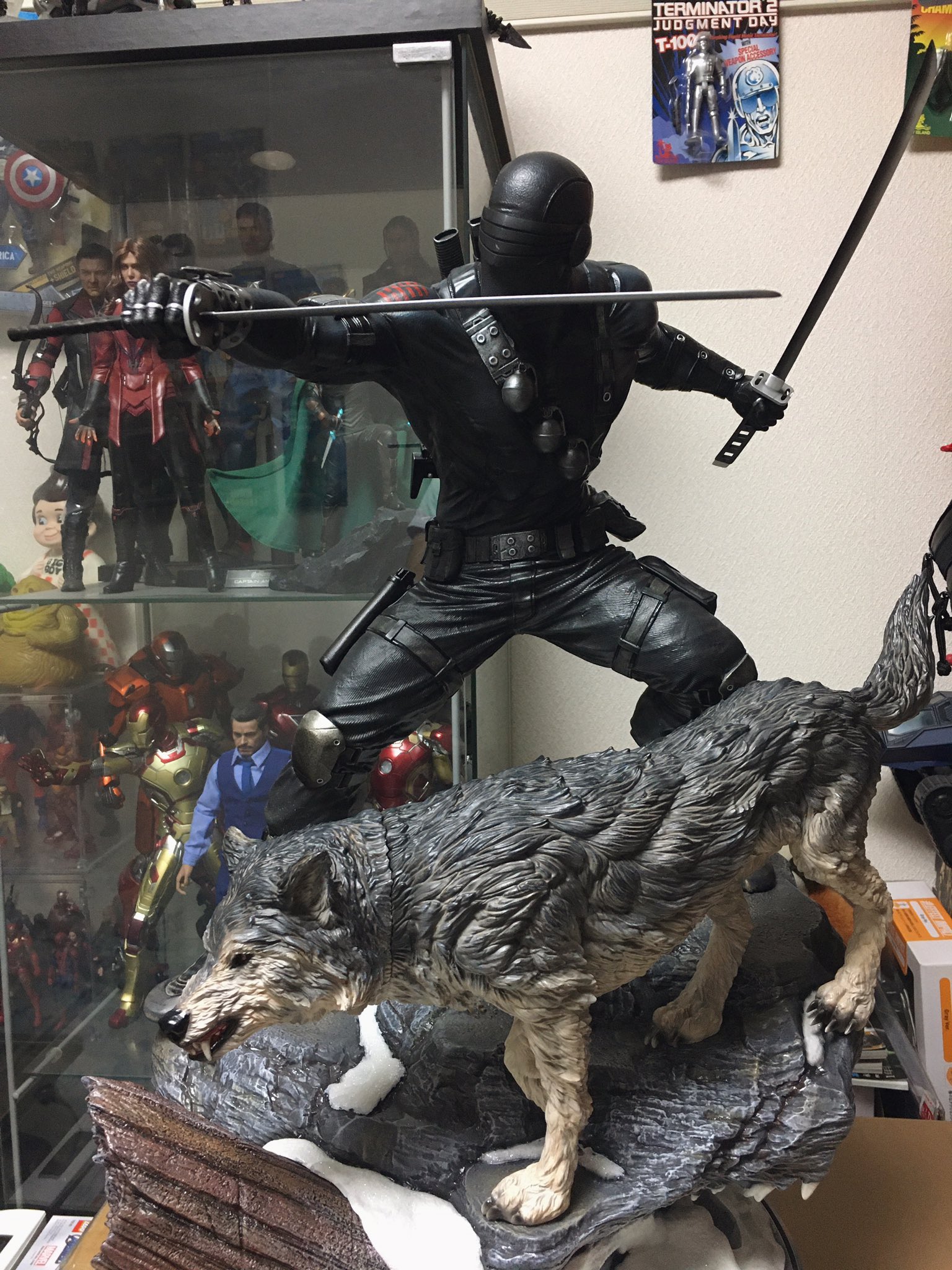 GI Joe Snake Eyes 1/4 Scale Statue