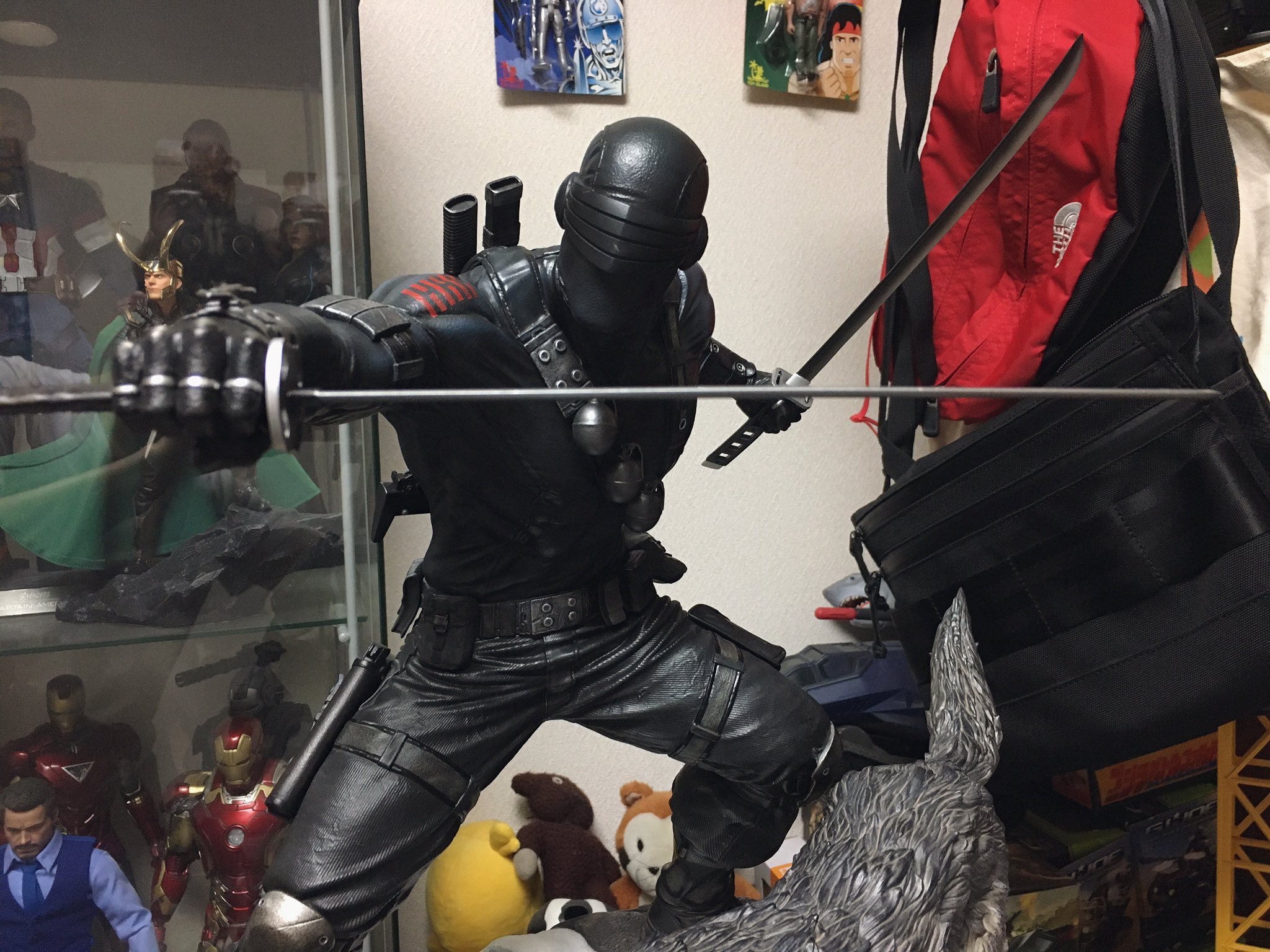 GI Joe Snake Eyes 1/4 Scale Statue