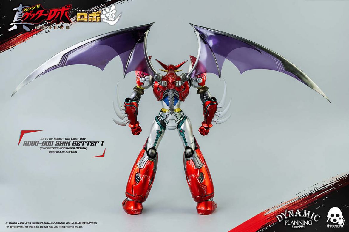 Getter Robot: The Last Day ROBO-DOU Shin Getter 1 (Metallic color version)