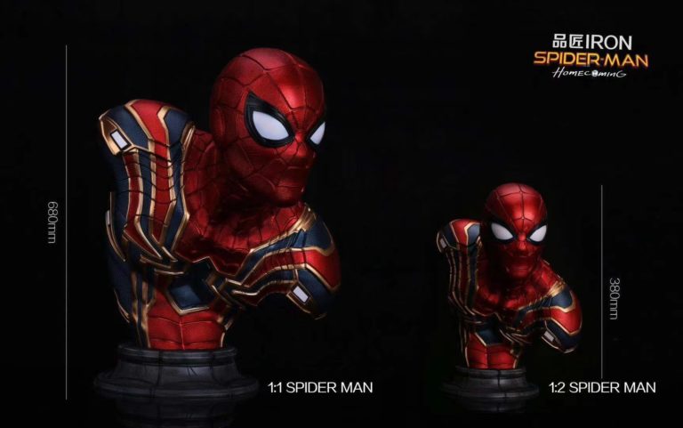 Iron Spiderman Bust