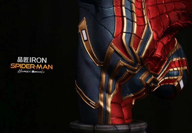 Iron Spiderman Bust