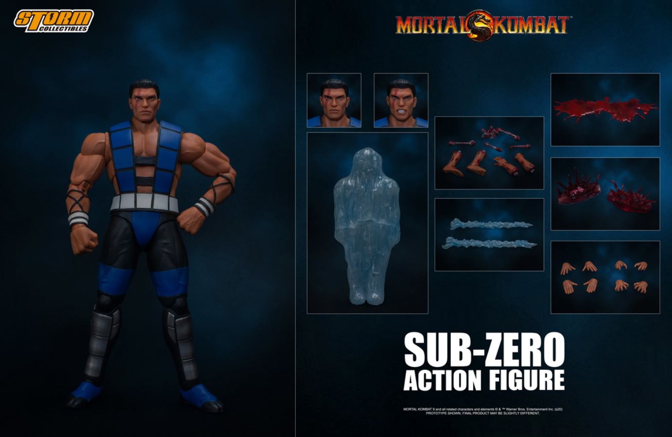 Mortal Kombat - SUB ZERO 1/12 