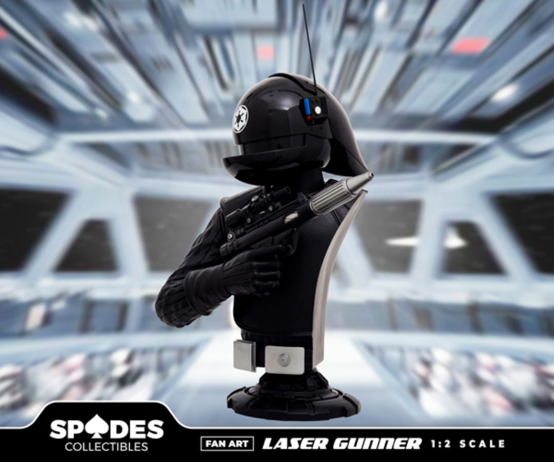 Star Wars custom artillery bust 1/2
