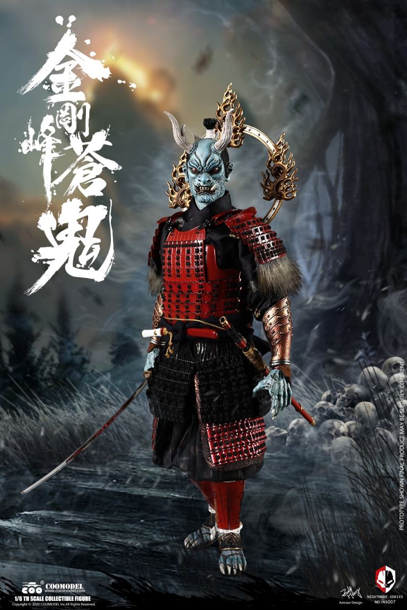 NIGHTMARE SEIRES (DIECAST ALLOY) - BLUE DEMON OF KONGOBU (SURA VERSION) 1/6