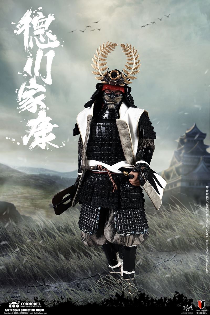 1/6 SERIES OF EMPIRES (DIECAST ALLOY) - SHOGUN TOKUGAWA IEYASU (STANDARD VERSION)