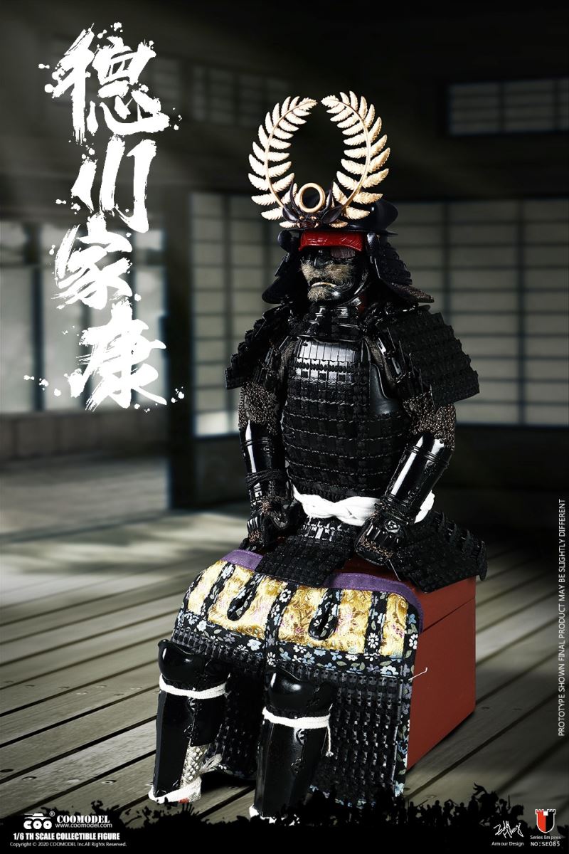 1/6 SERIES OF EMPIRES (DIECAST ALLOY) - SHOGUN TOKUGAWA IEYASU (STANDARD VERSION)