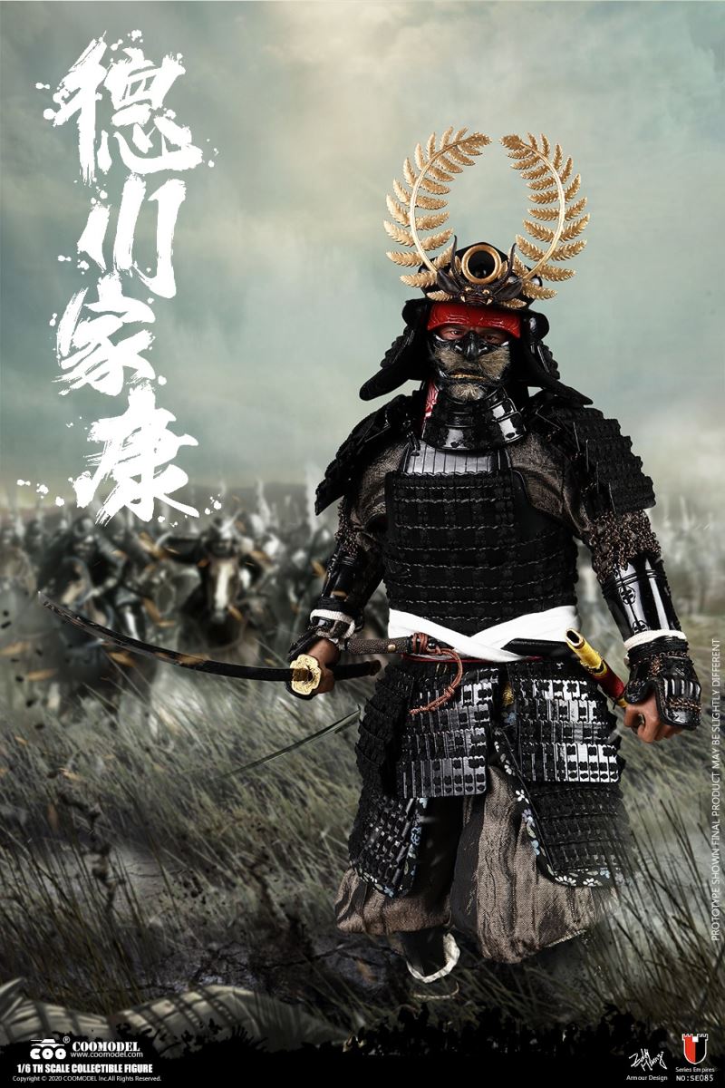 1/6 SERIES OF EMPIRES (DIECAST ALLOY) - SHOGUN TOKUGAWA IEYASU (STANDARD VERSION)