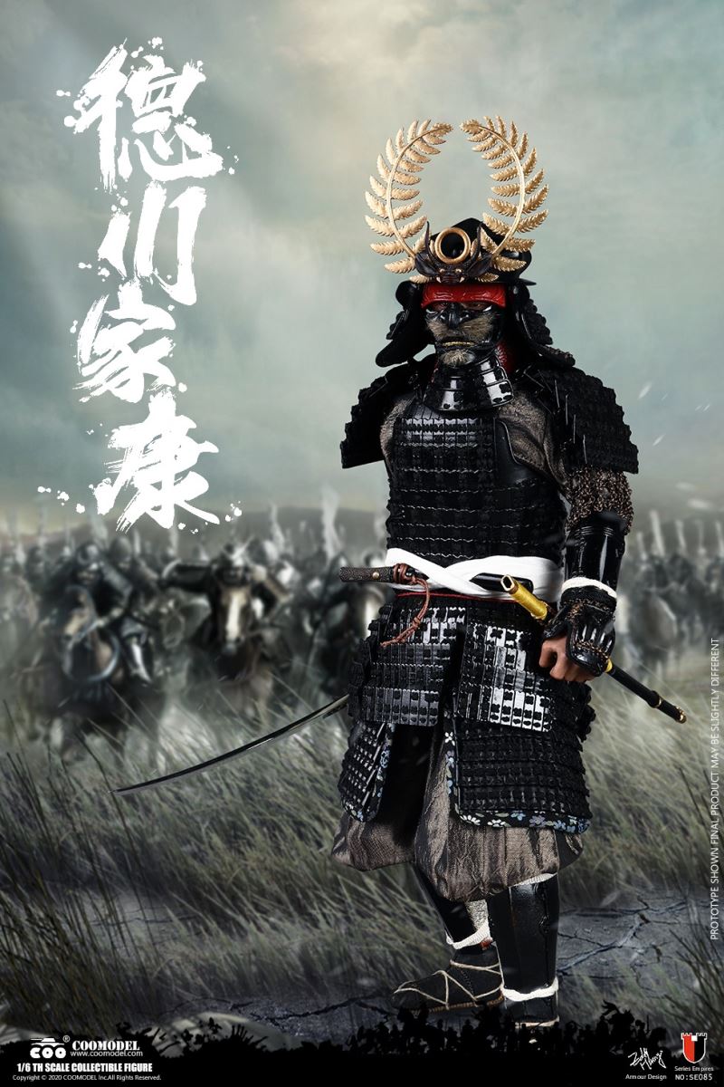 1/6 SERIES OF EMPIRES (DIECAST ALLOY) - SHOGUN TOKUGAWA IEYASU (STANDARD VERSION)