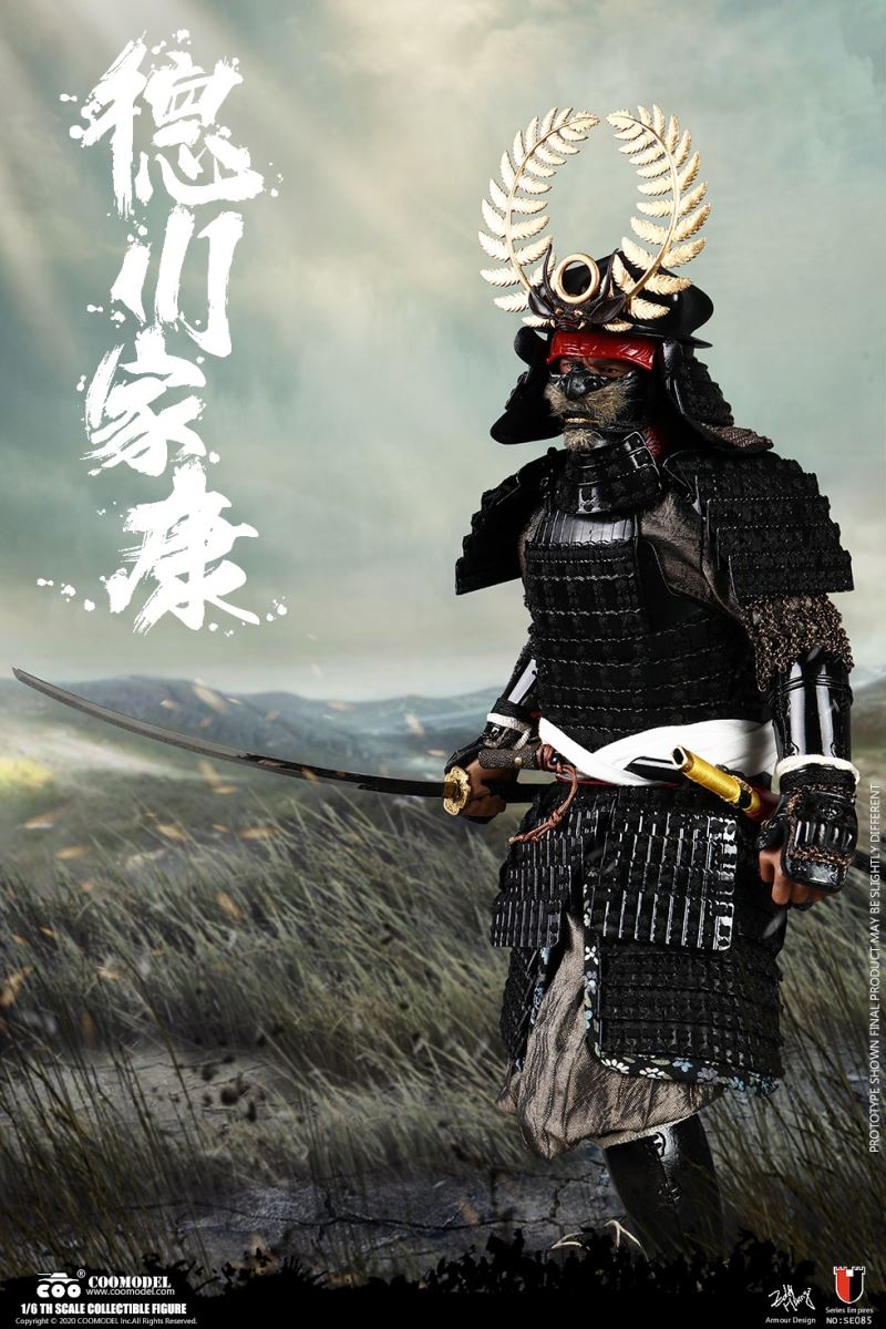 1/6 SERIES OF EMPIRES (DIECAST ALLOY) - SHOGUN TOKUGAWA IEYASU (STANDARD VERSION)