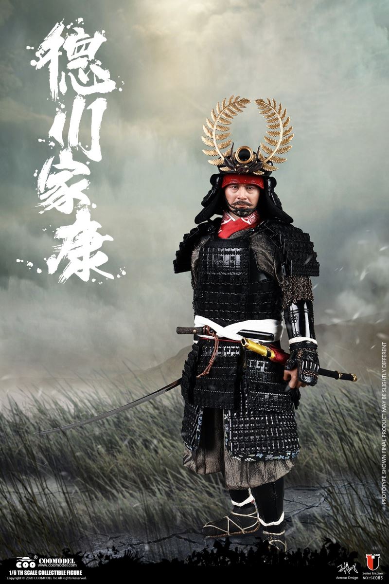 1/6 SERIES OF EMPIRES (DIECAST ALLOY) - SHOGUN TOKUGAWA IEYASU (STANDARD VERSION)