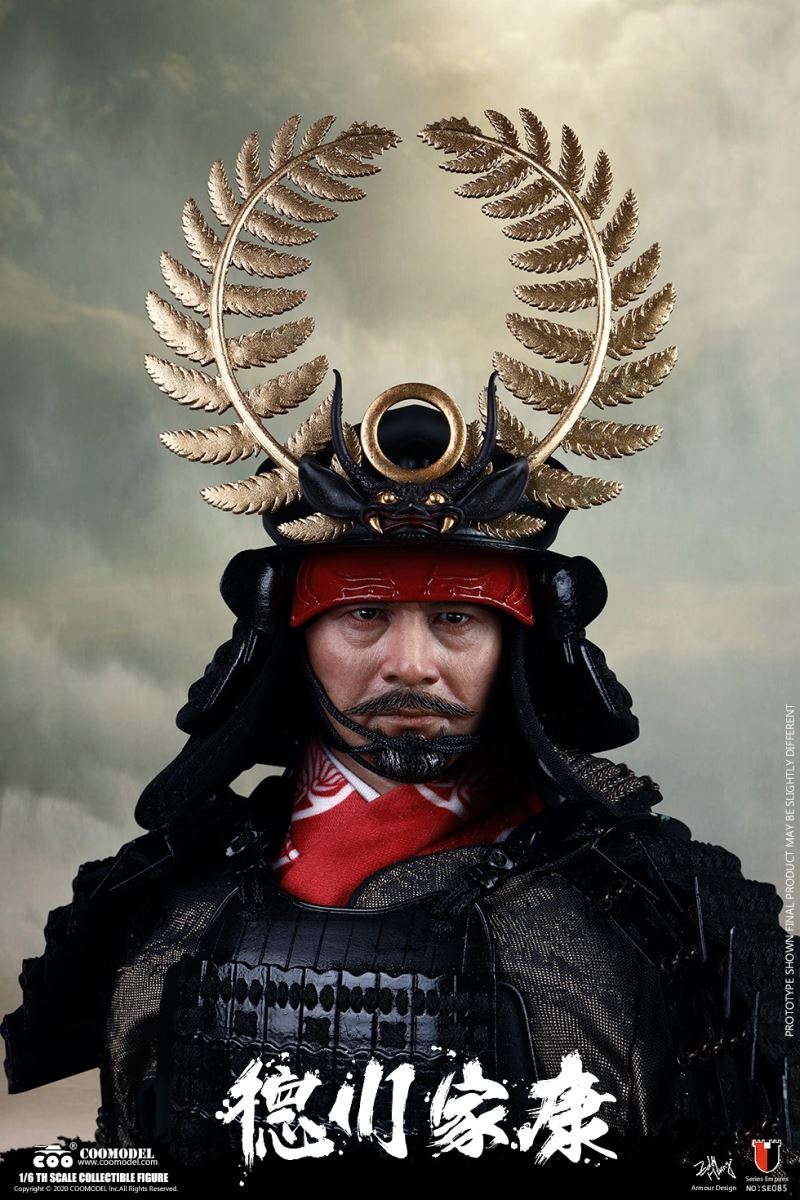 1/6 SERIES OF EMPIRES (DIECAST ALLOY) - SHOGUN TOKUGAWA IEYASU (STANDARD VERSION)