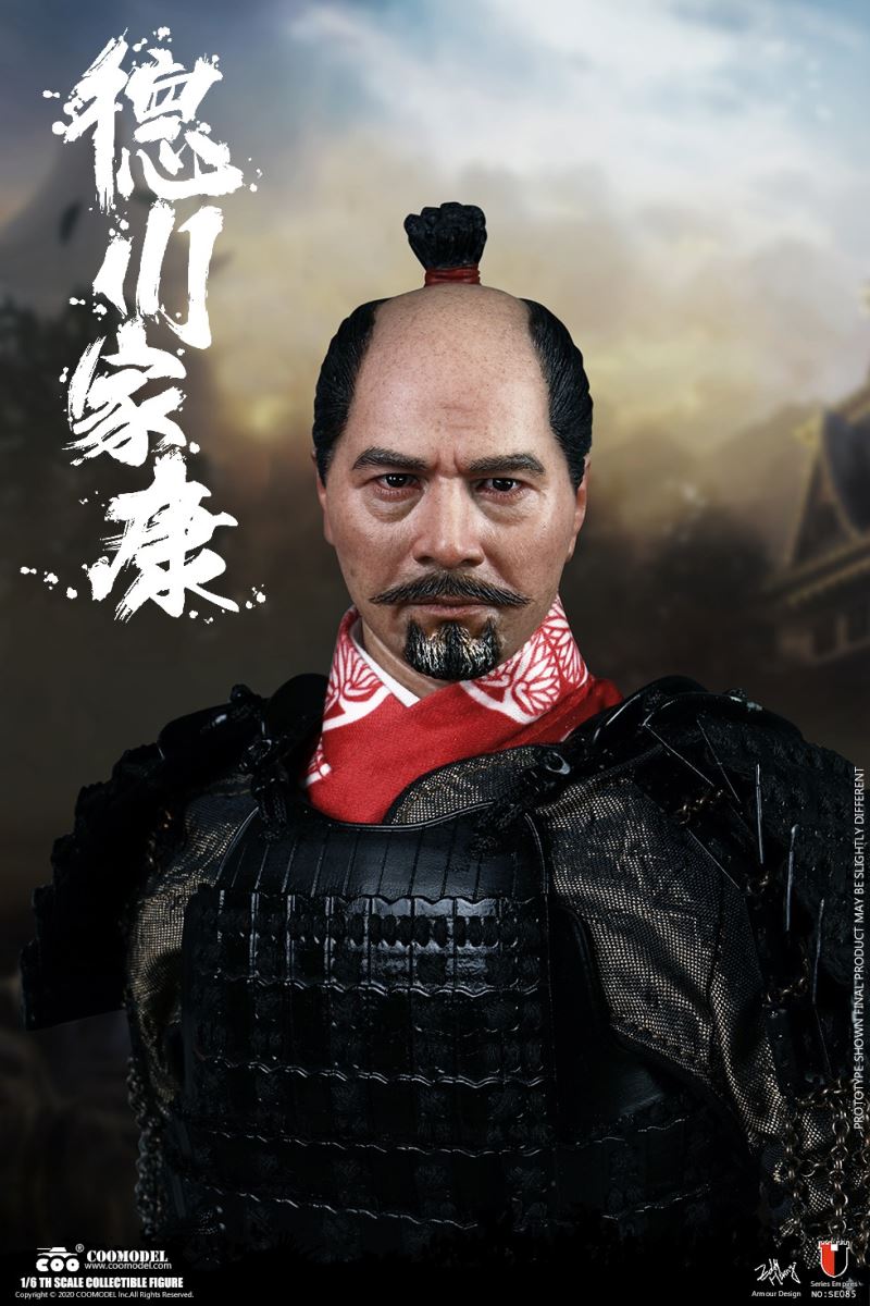 1/6 SERIES OF EMPIRES (DIECAST ALLOY) - SHOGUN TOKUGAWA IEYASU (STANDARD VERSION)