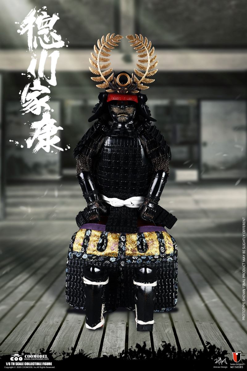 1/6 SERIES OF EMPIRES (DIECAST ALLOY) - SHOGUN TOKUGAWA IEYASU (STANDARD VERSION)