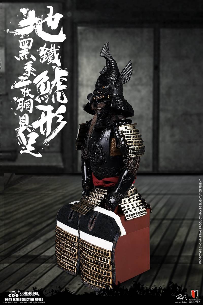 1/6 SERIES OF EMPIRES (DIECAST ALLOY) - SHOGUN TOKUGAWA IEYASU (EXCLUSIVE VERSION)