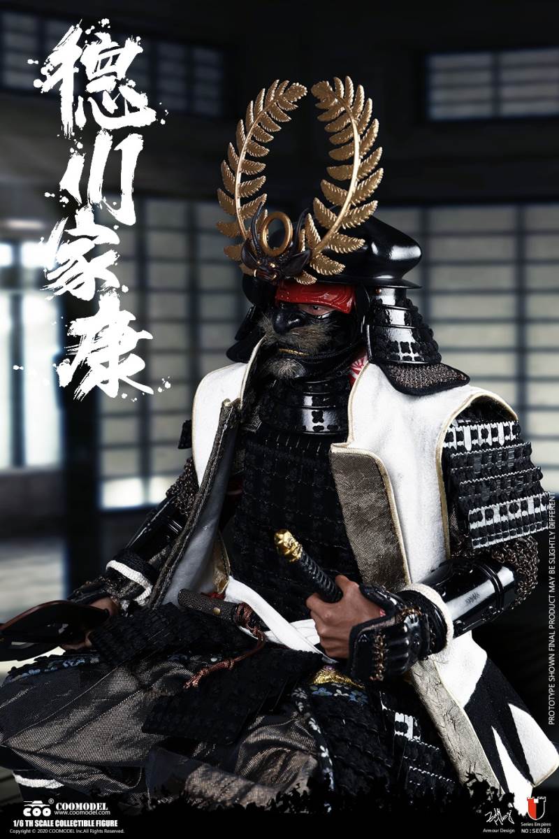 1/6 SERIES OF EMPIRES (DIECAST ALLOY) - SHOGUN TOKUGAWA IEYASU (EXCLUSIVE VERSION)
