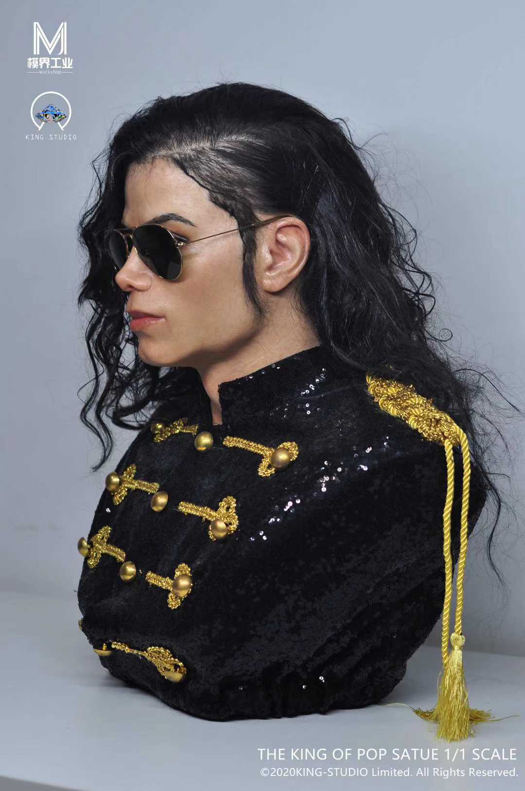 1/1 scale Michael Jackson Bust