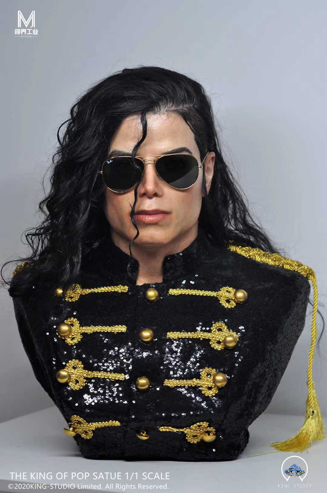1/1 scale Michael Jackson Bust