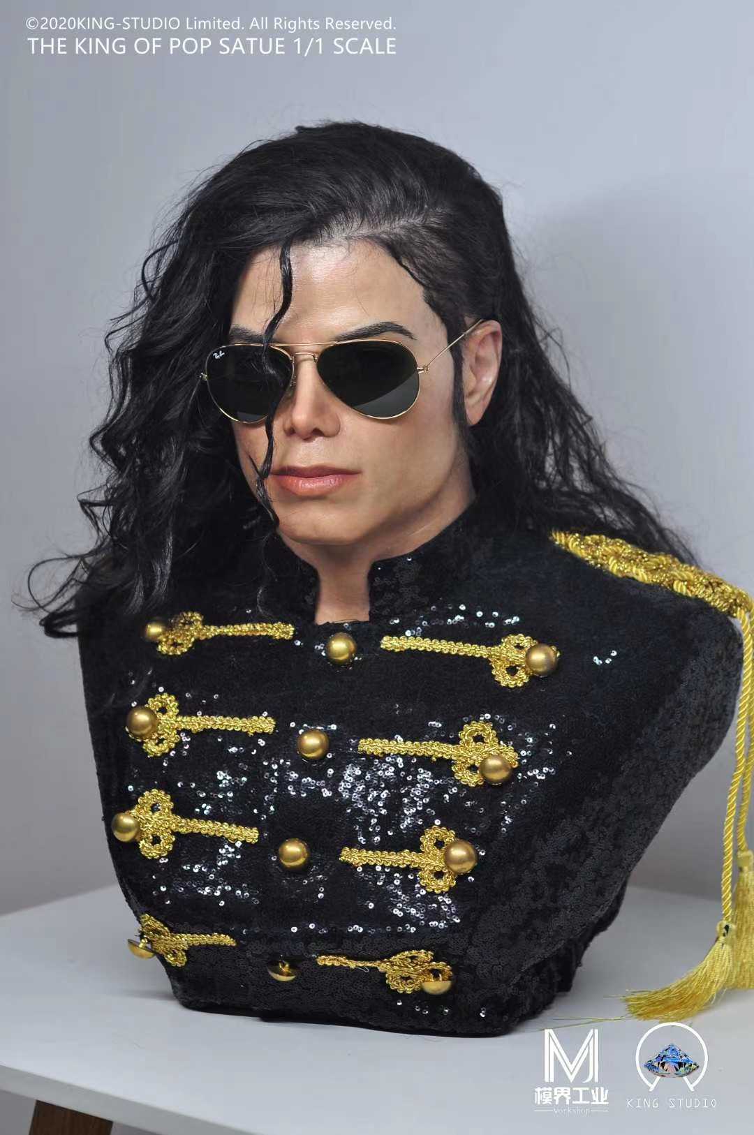 1/1 scale Michael Jackson Bust