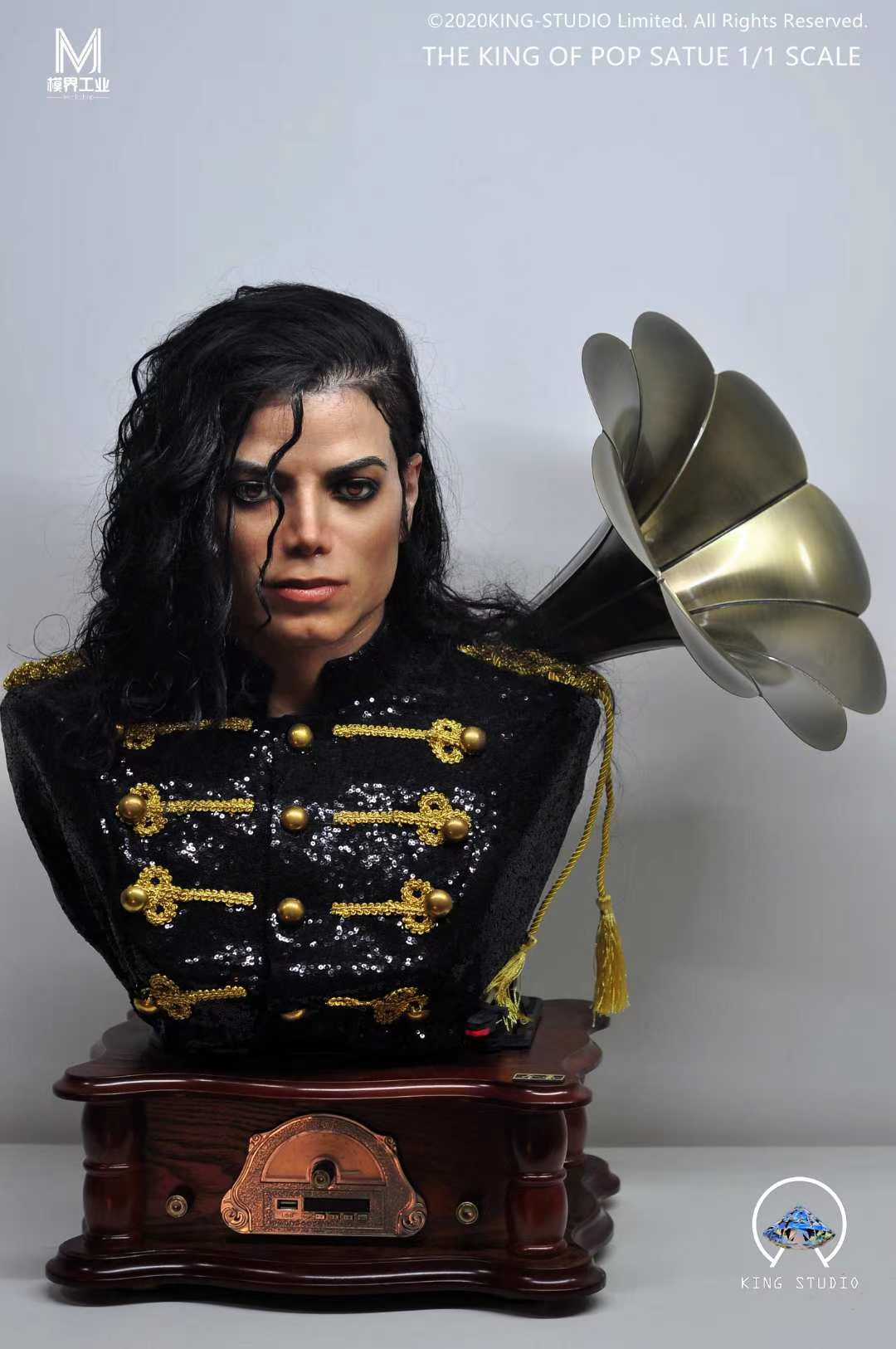 1/1 scale Michael Jackson Bust