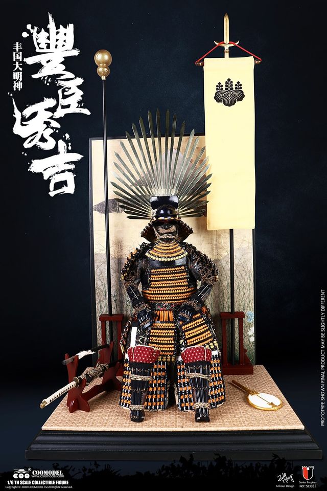 1/6 SERIES OF EMPIRES TOYOTOMI HIDEYOSHI SE081/SE082
