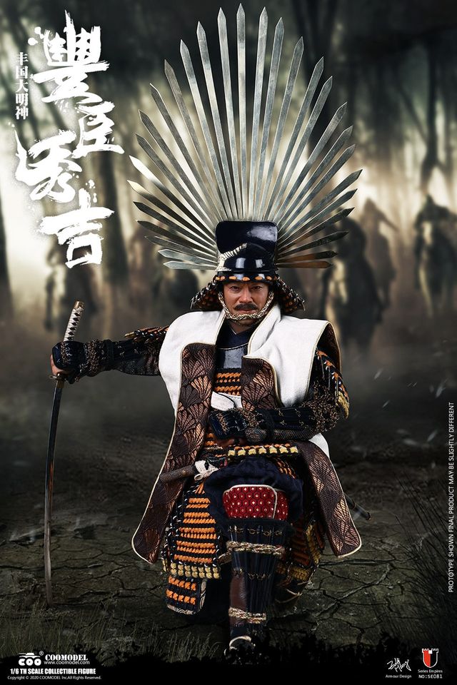 1/6 SERIES OF EMPIRES TOYOTOMI HIDEYOSHI SE081/SE082