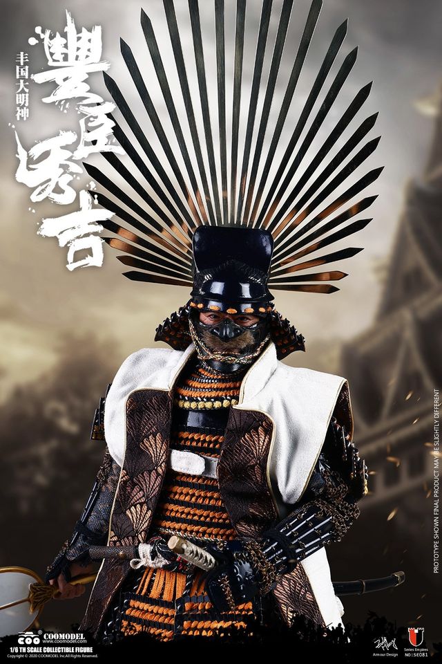 1/6 SERIES OF EMPIRES TOYOTOMI HIDEYOSHI SE081/SE082