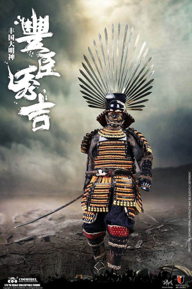 1/6 SERIES OF EMPIRES TOYOTOMI HIDEYOSHI SE081/SE082