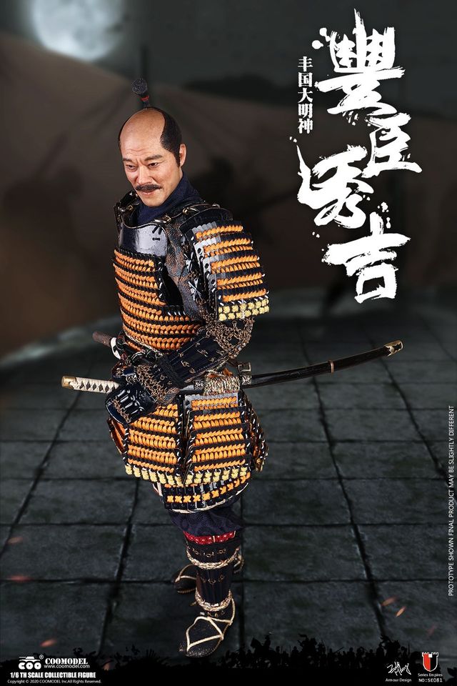 1/6 SERIES OF EMPIRES TOYOTOMI HIDEYOSHI SE081/SE082