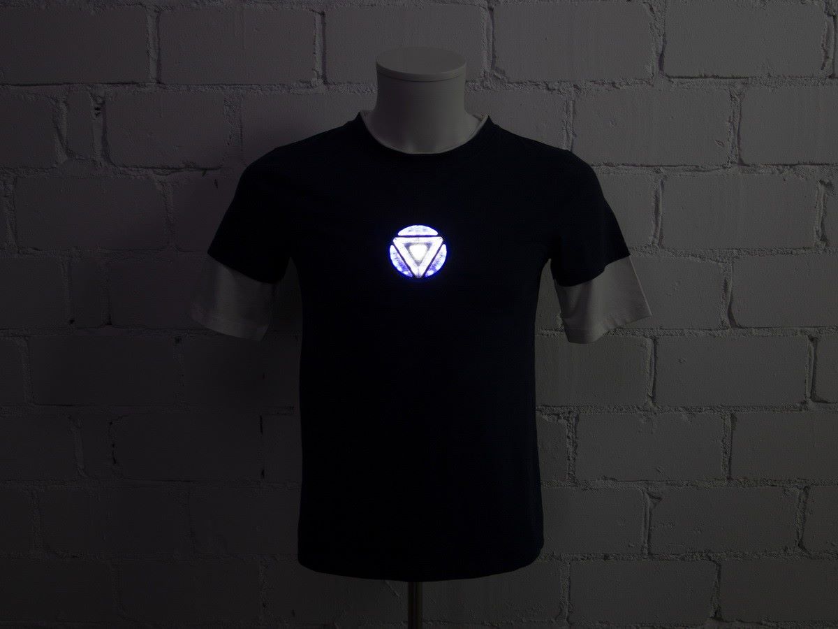 1/1 TONY reactor chest light wearable with platform and Tony clothes collection class