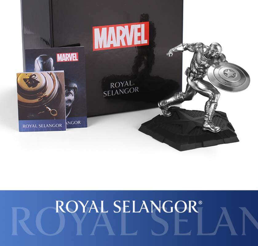 Captain America - The First Avenger Pewter Statue