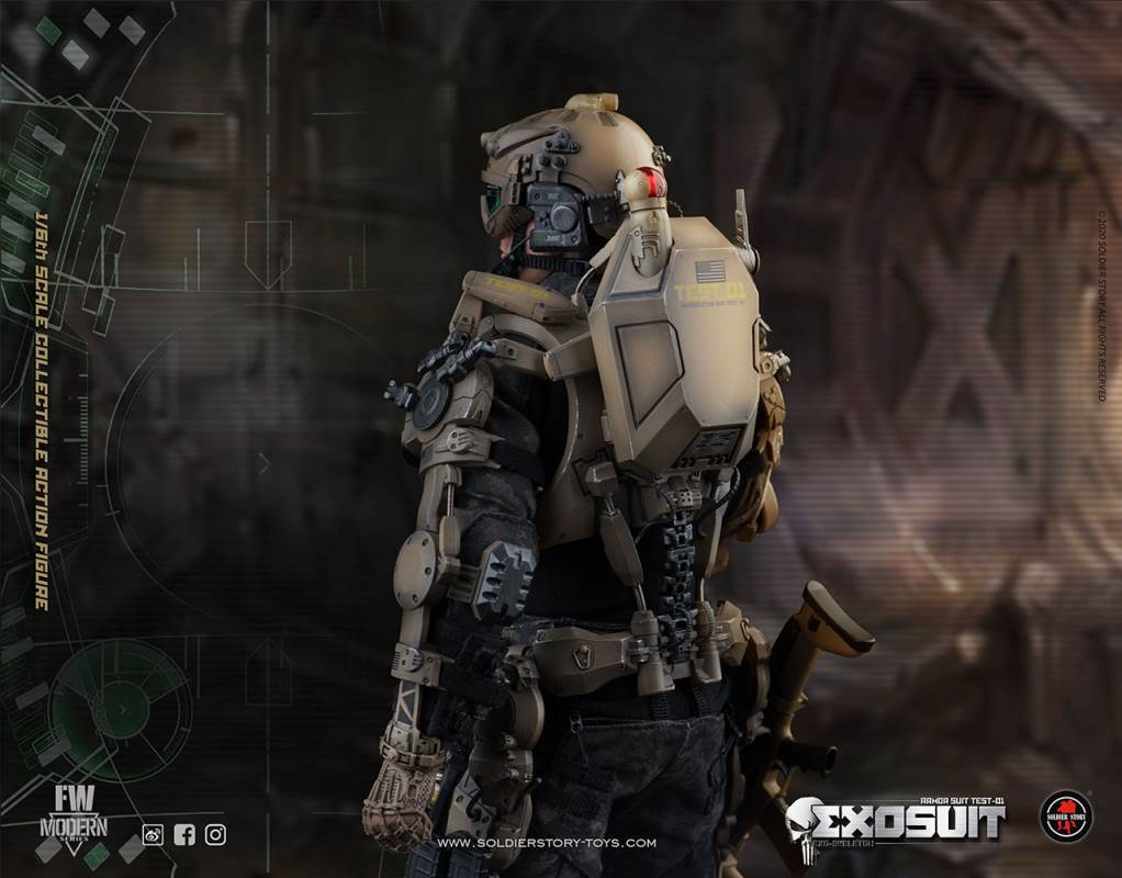 1/6 Individual Soldier Exoskeleton Armored Suit - Prototype-01