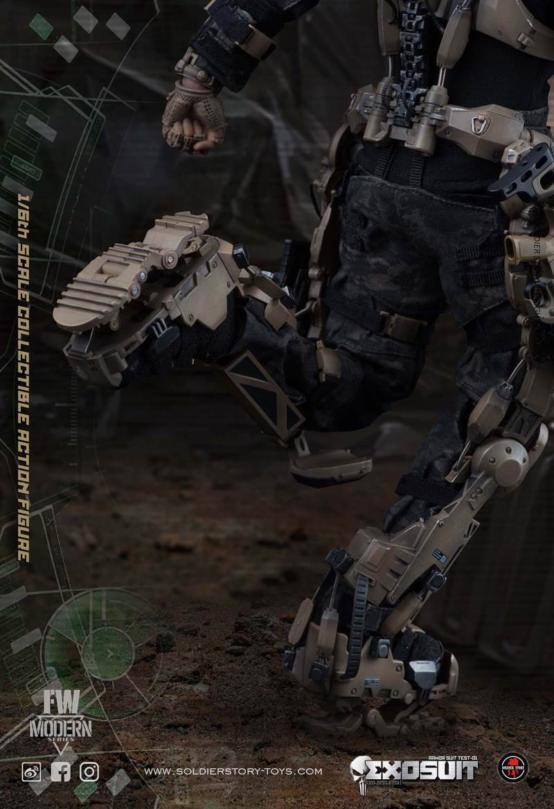 1/6 Individual Soldier Exoskeleton Armored Suit - Prototype-01