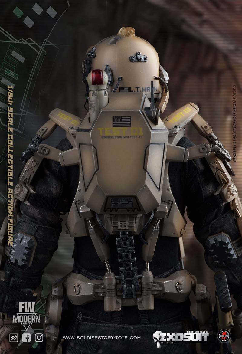1/6 Individual Soldier Exoskeleton Armored Suit - Prototype-01