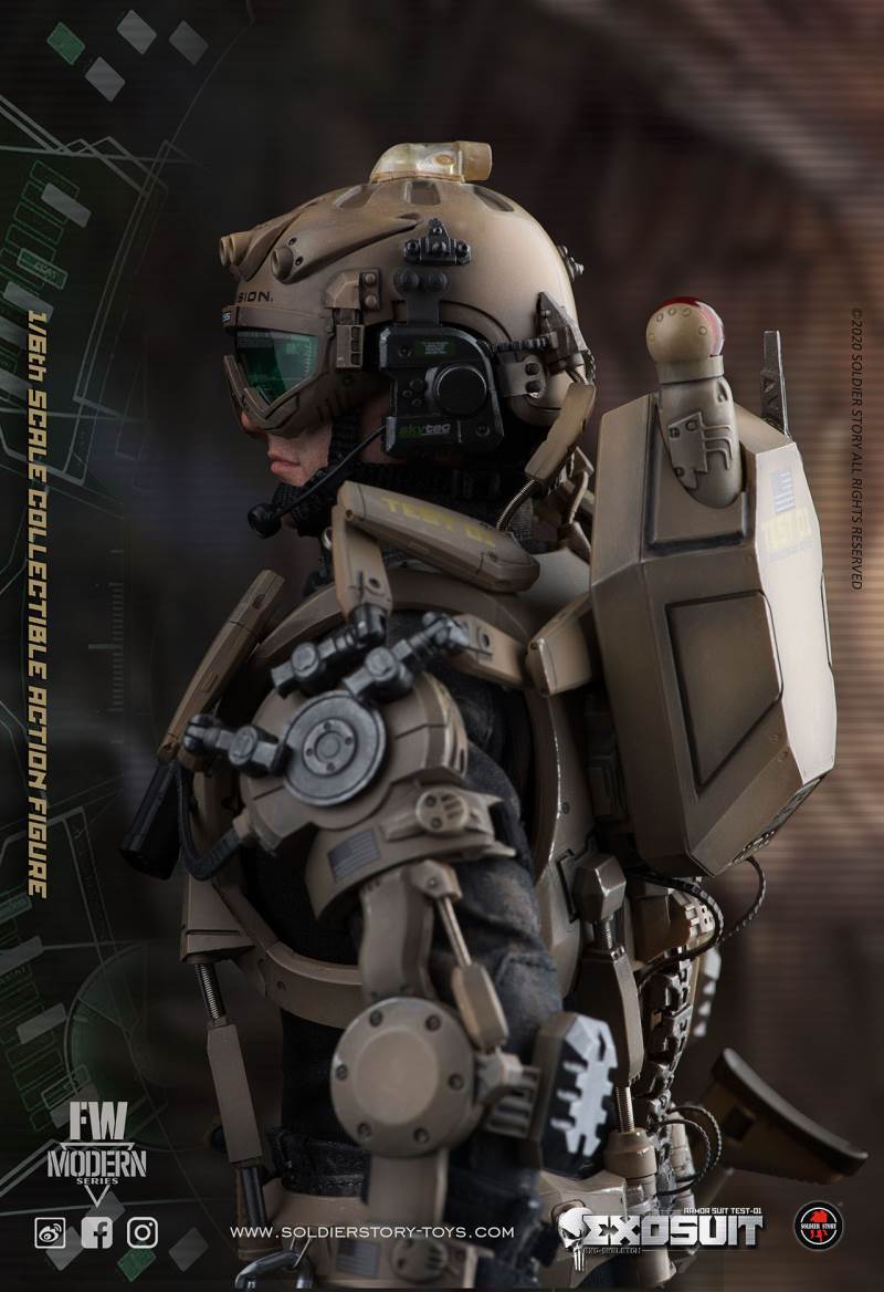 1/6 Individual Soldier Exoskeleton Armored Suit - Prototype-01
