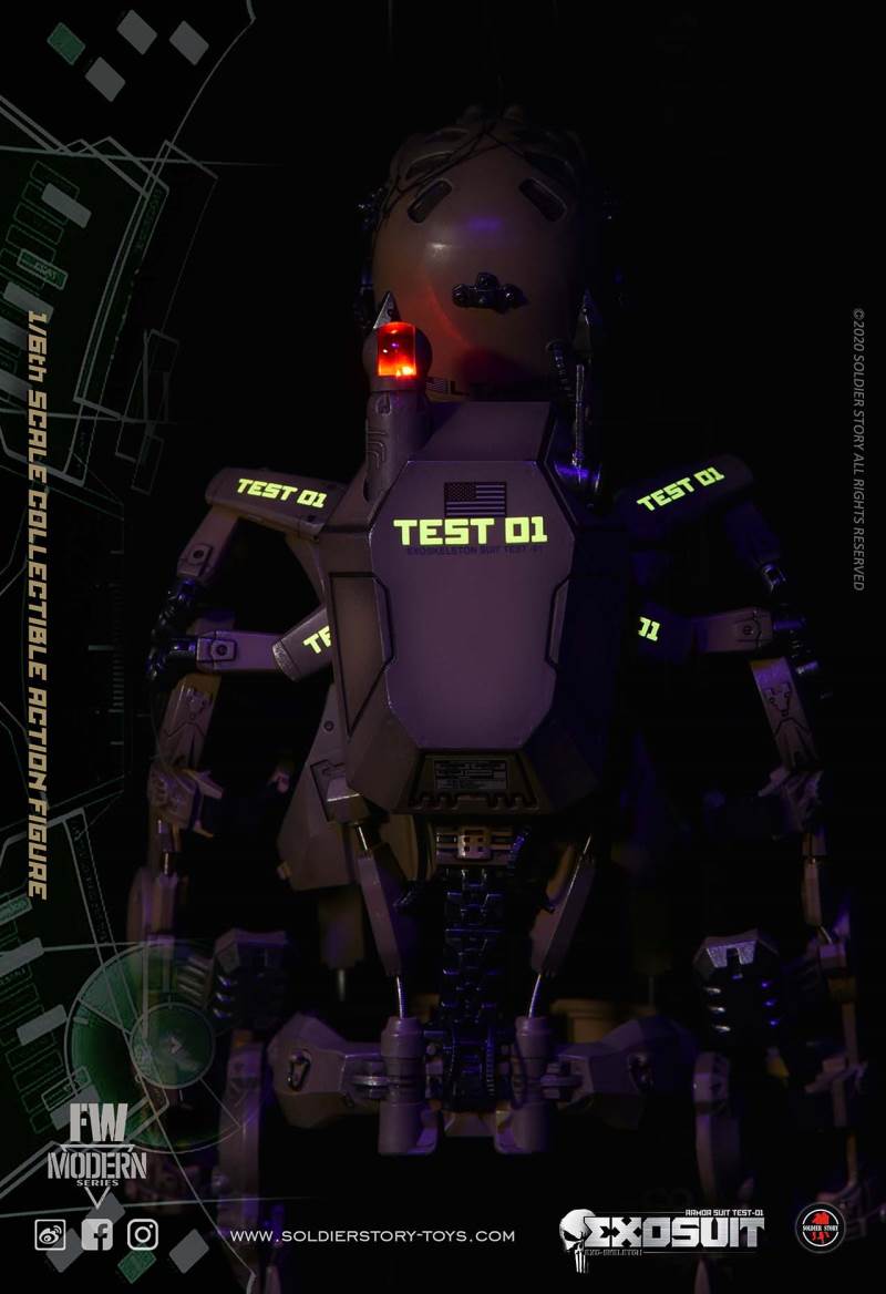 1/6 Individual Soldier Exoskeleton Armored Suit - Prototype-01